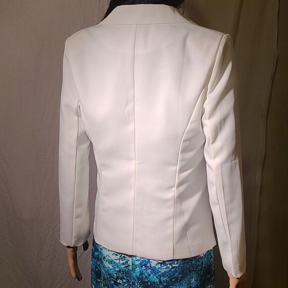 Owind white single breasted blazer - Picture 4 of 7